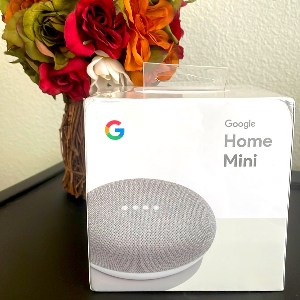 New - Unopened Google Home Mini in White Chalk